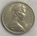 AUSTRALIA 1978 . TEN 10 CENTS COIN . LYREBIRD